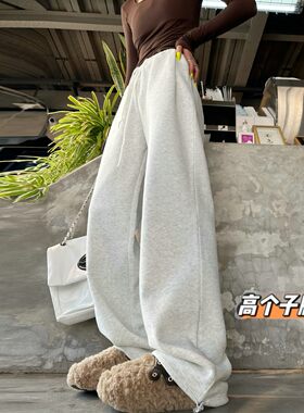 高腰原创猫猫家长裤加长女裤