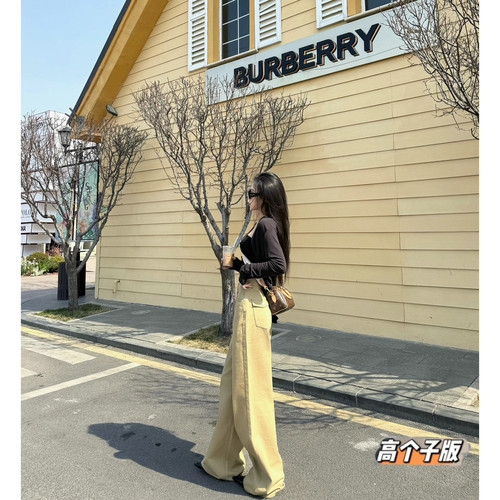 阔腿长裤常规牛仔春夏加长女裤