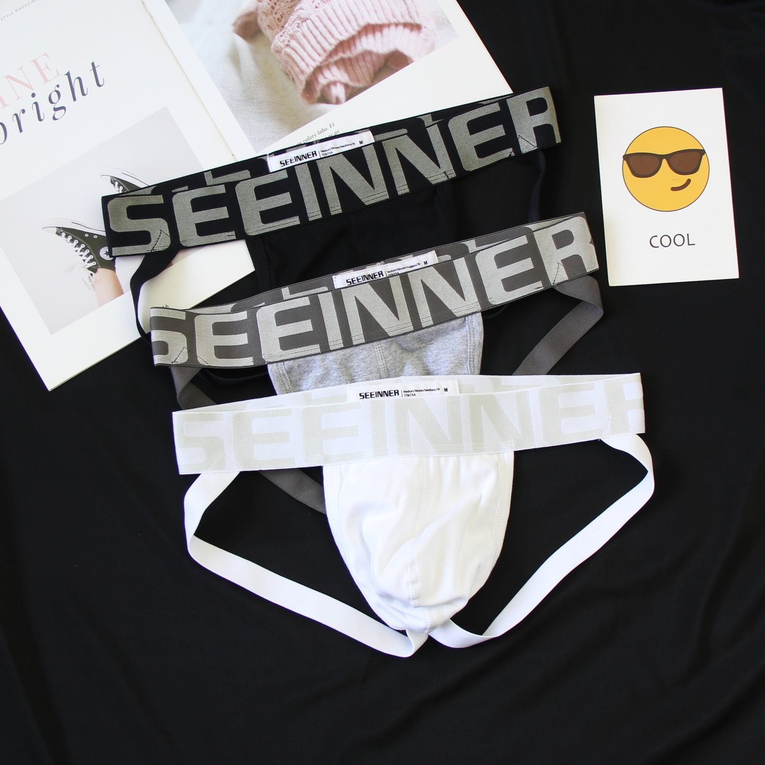 新款男士性感运动大字母内裤男纯棉低腰时尚个性潮流透气双丁裤头,女士内衣/男士内衣/家居服,男丁字裤,淘宝优惠券,粉丝福利购,淘宝优惠卷