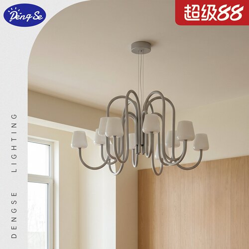 丹麦Apollo Chandelier中古设计师款复古别墅挑空客厅楼梯餐厅灯