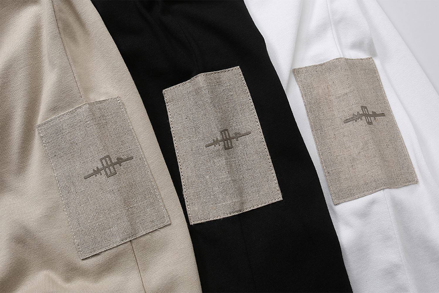 MADNESSXPEACE 및 AFTER SHAWN YUE 10주년 기념 조인트 포켓 남성용 반팔 티셔츠