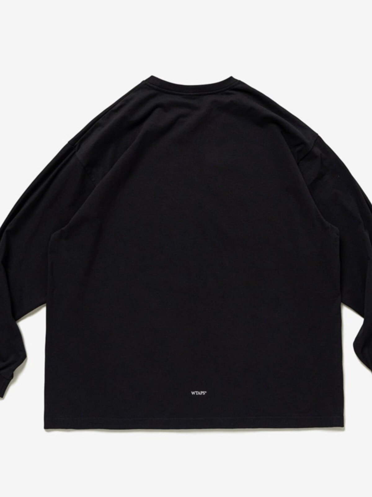 WTAPS OBJ 01|LS|COTTON.CONTAINING 23AW 뒷면 레터링 프린트 긴팔 티셔츠