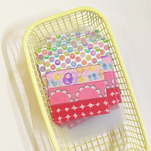 分装胶带 | 日本mt和纸胶带星星彩色条纹波点手账胶带分装