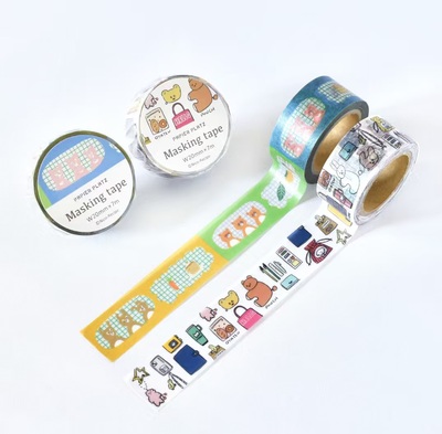 分装胶带 日本PAPIER PLATZ联名 25recipe和纸胶带 手帐胶带分装
