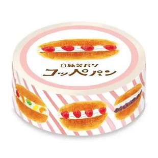 分装胶带 日本古川手账胶带 面包布丁三明治古川纸工和纸胶带分装