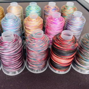 18股彩线结绳线材编织项链挂绳手工线 CS线股线盘编线材料线C&S