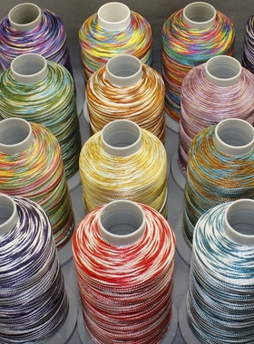 12股手绳结绳线材彩线项链手绳挂绳手工线12股CS线股线盘编线