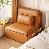 多功能卧室办公室阳台高端可伸缩床储物单人电动沙发床两用小户型