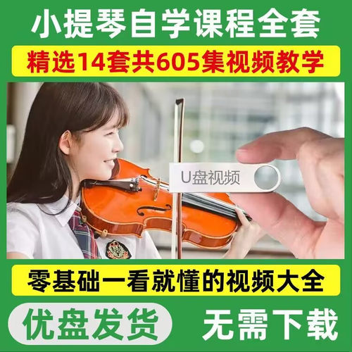 小提琴U盘视频教程零基础入口