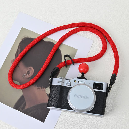 适用于相机带肩带挂绳微单复古挂脖单反索尼富士拍立得佳能文艺