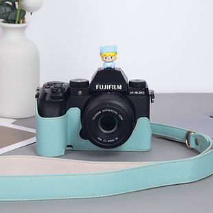 适用于富士XT30保护套XT30二代微单相机包XT20 XS20配件粉 XT30ii