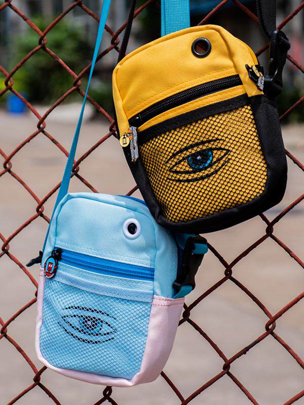 장난감 기계 양면 대각선 크로스 백 수직 스타일 INS 트렌드 가방 BUNDI 작은 가방 스케이트 보드 패션 브랜드 다목적 교수형 가방