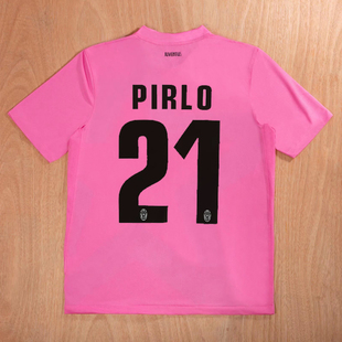 复刻版2012-13赛季尤文客场复古老款球衣 皮耶罗皮尔洛足球服短袖