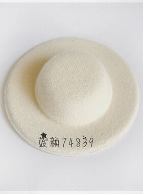 娃娃手工配件帽胚裸帽玩偶小礼帽