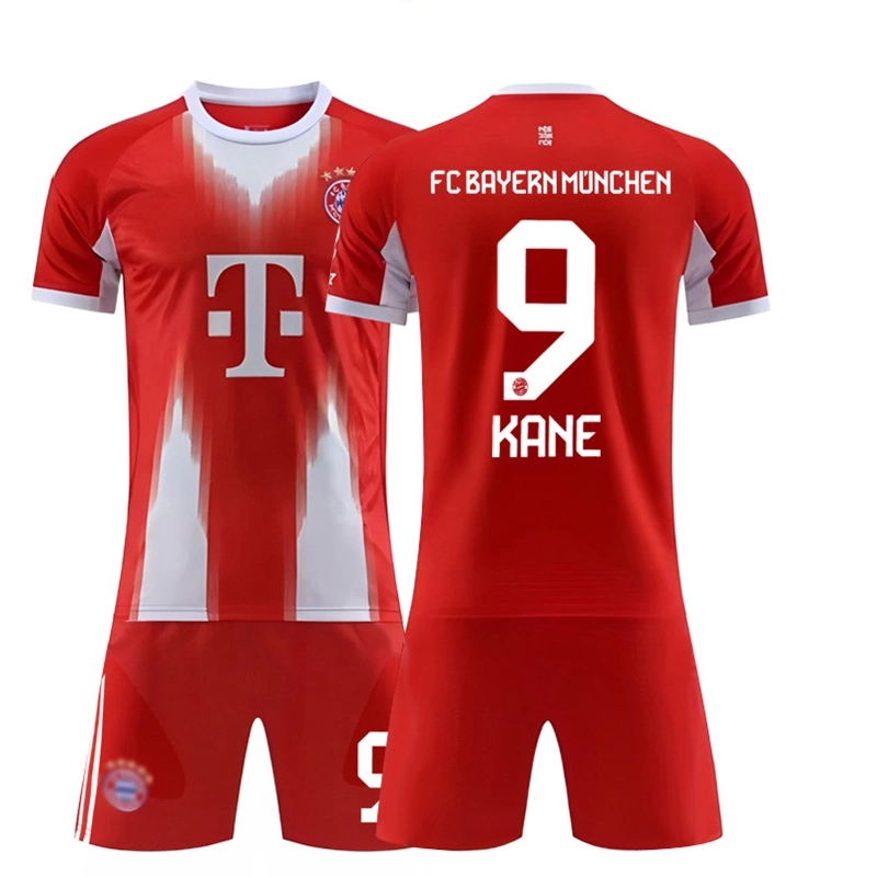 2526拜仁主客球衣25号穆勒9号凯恩足球服套装定制男比赛训练队服