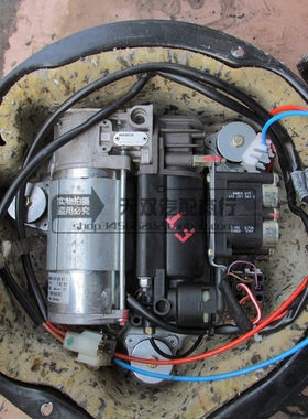 宝马E66打气泵 730 740 750 760LI X5 E53悬挂气泵 避震打气泵