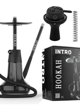 中号便携式阿拉伯水烟 Darkside Hookah带礼盒大烟雾水烟壶