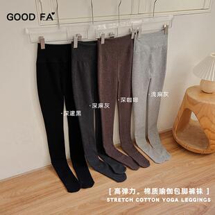 袜 女连裤 GOODFA2025秋冬款 加厚2000D一字裆高弹力棉质高腰打底裤