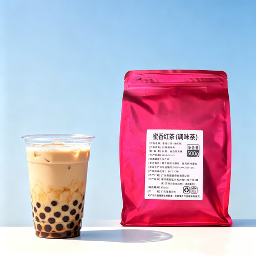德福盛蜜香红茶500g先辉茶畔山蜜香奶茶饮品烤奶用原味奶茶原绿德