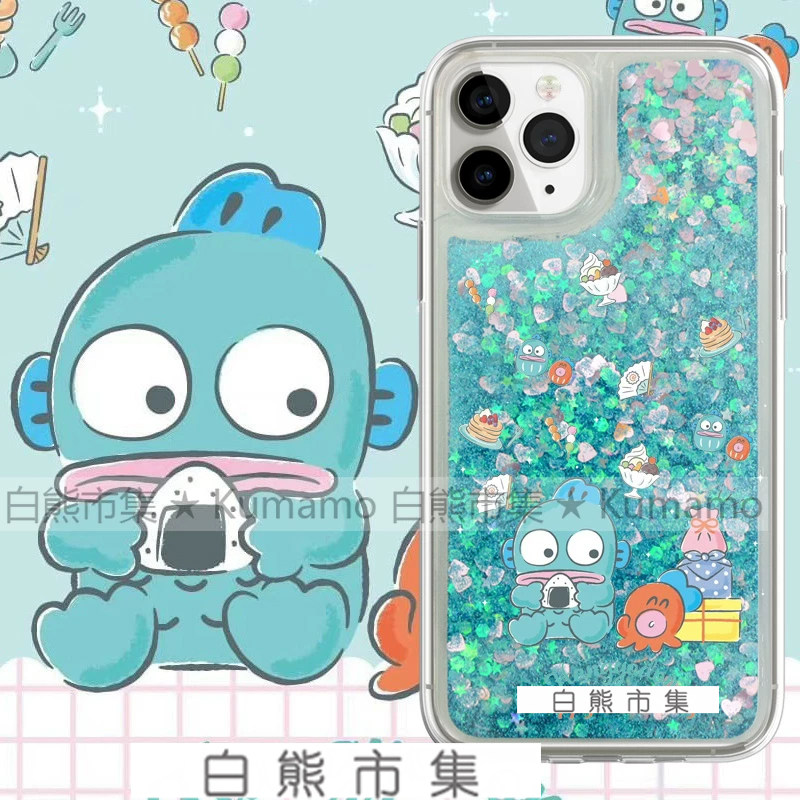 适用iphone17promax手机壳15苹果16三星23ultra小米华为oppovivo保护套软14流沙17吃货饭团人鱼汉顿丑鱼卡通