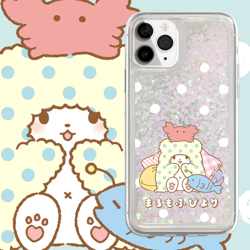 适用iphone15promax手机壳苹果15三星23ultra小米13华为oppovivo保护套软14流沙12螃蟹小鱼白熊小熊日系卡通