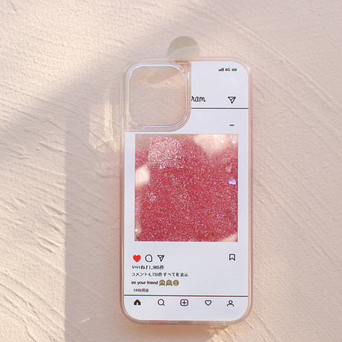 适用iphone17promax手机壳苹果16三星18promax小米13华为oppovivo保护套软14流沙18创意ins拍立得15放照片17