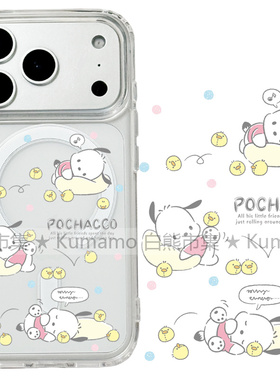 适用iphone17promax苹果17手机壳MagSafe磁吸15支架14透明13帕恰狗16小鸡26ultra日系ins风卡通11保护套女16e