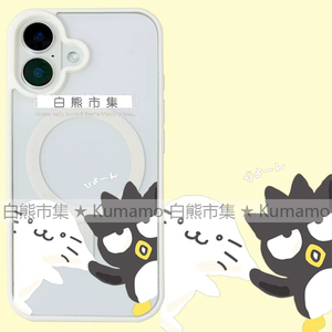 适用iphone17promax苹果17手机壳MagSafe磁吸15支架14透明13XO企鹅25ultra酷企鹅12卡通16保护套16e女7/8plus