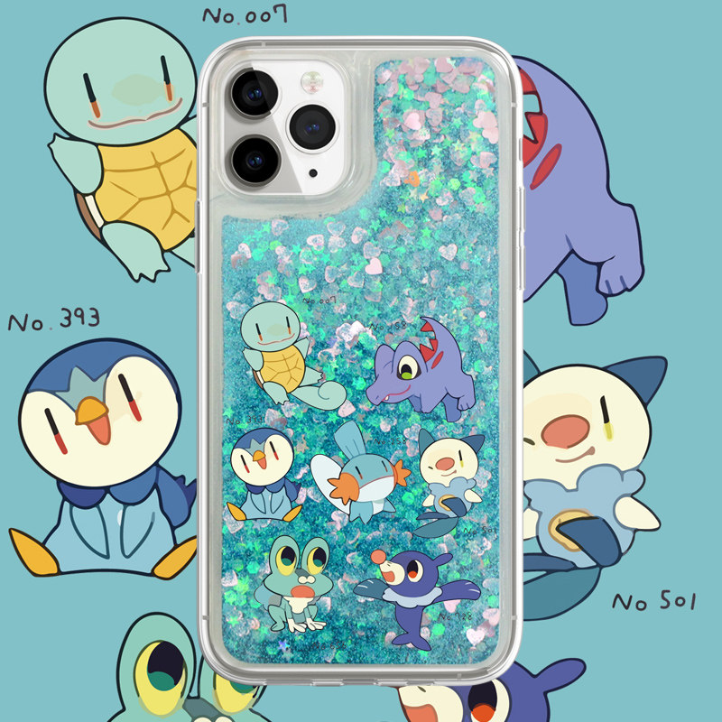 ultra小米13华为oppovivo保护套软14流沙神奇宝贝杰尼龟妙蛙种子卡通