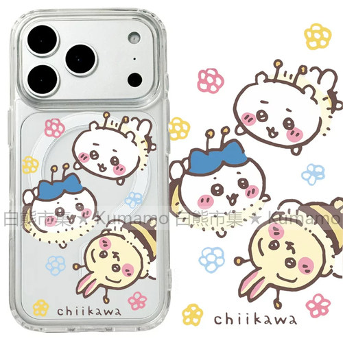 适用iphone17promax苹果18手机壳MagSafe磁吸18promax支架15三星14蜜蜂吉伊卡哇17e卡通25ultra少女保护套16e