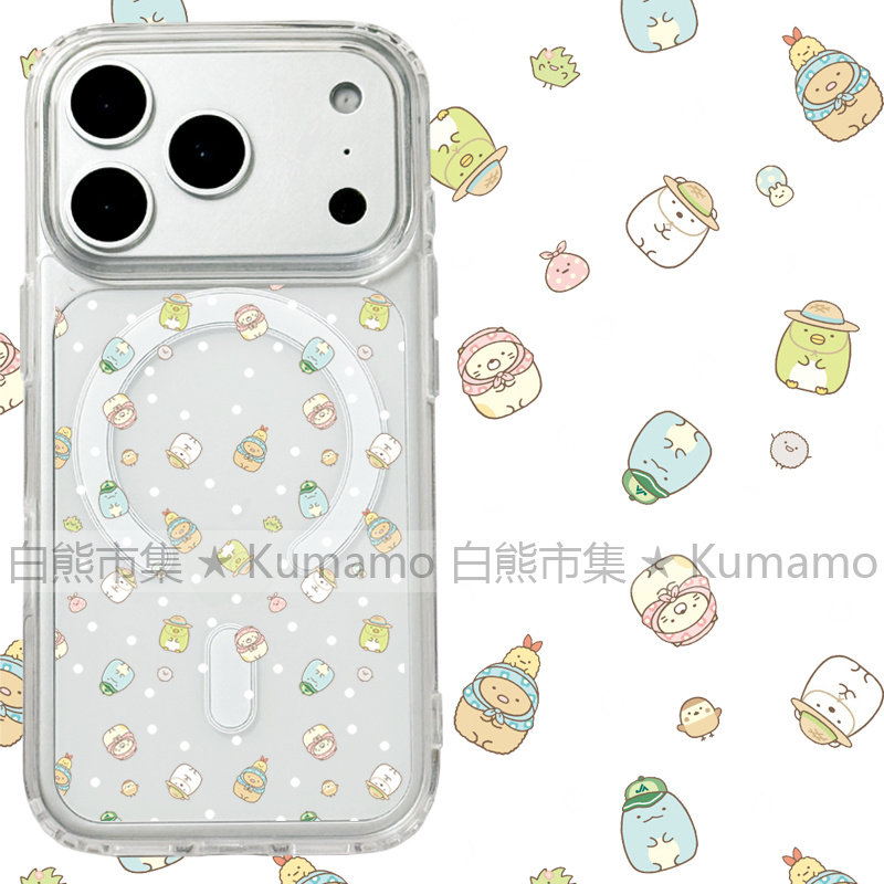 适用iphone17promax苹果17手机壳MagSafe磁吸15支架14透明墙角生物13波点16日系26ultra卡通女17pro保护套17e