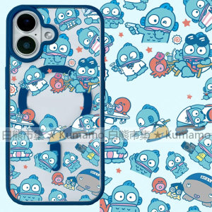适用iphone17promax苹果16手机壳MagSafe磁吸15支架14透明13人鱼17汉顿25ultra丑鱼12卡通11保护套16e/17pro