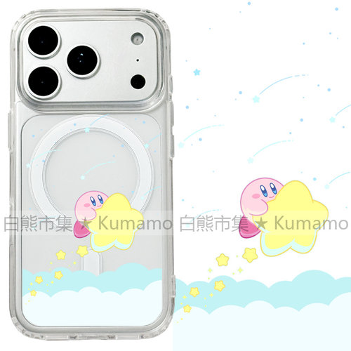 适用iphone17promax苹果16手机壳MagSafe磁吸15支架14透明13星之卡比18promax日系18卡通12星星17e保护套16e