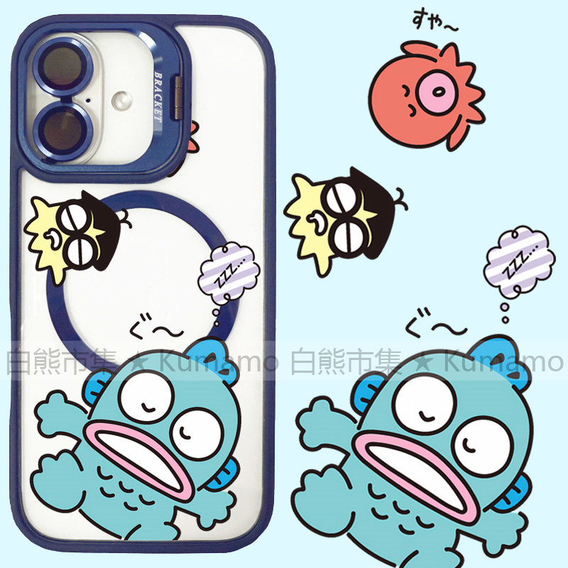 适用iphone17promax苹果17手机壳MagSafe磁吸15镜头支架14透明13人鱼16汉顿25ultra丑鱼12搞怪16e保护套16pro