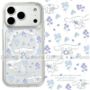 适用iphone17promax苹果16手机壳MagSafe磁吸15支架14透明13玉桂狗17花朵25ultra日系卡通12少女保护套16e