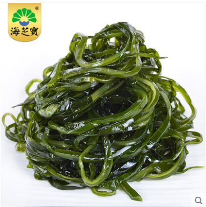 山东海芝宝有机深海小海带盐渍海带丝昆布无沙免蒸500g2份包邮