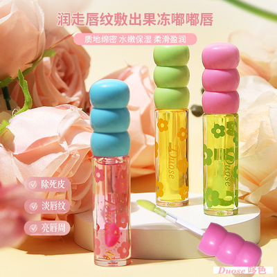 DUOSE~哆色嫩色唇蜜润唇油果冻嘟嘟护唇唇膏滋润淡化唇纹唇釉