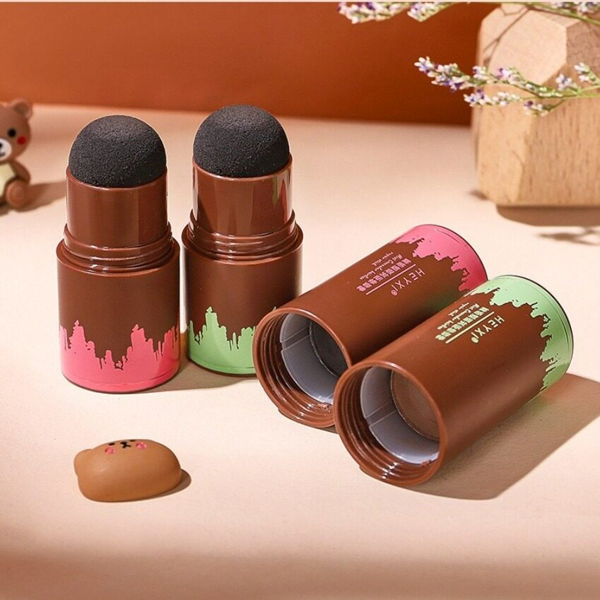 HEYXI韩媛熙雾感遮瑕发际线修容棒影修容笔自然影粉发际圆园西希