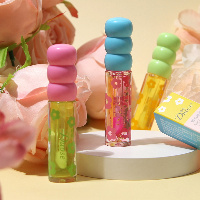 DUOSE哆色嫩色唇蜜女滋润叠涂唇釉镜面嘟嘟果冻玻璃唇唇油
