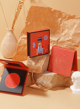 德德维芙DETVFO机器人国单色腮红自然显色服帖不易飞粉轻得得唯夫