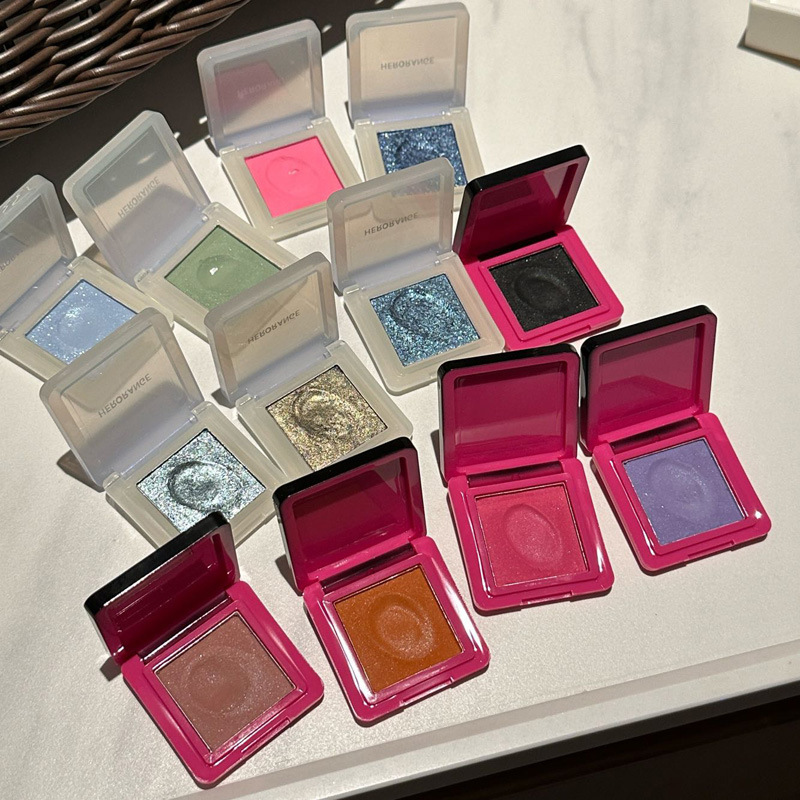 HERORANGE青春单色成妆眼影INS珠光细闪显色自然细腻土豆 HERANGE