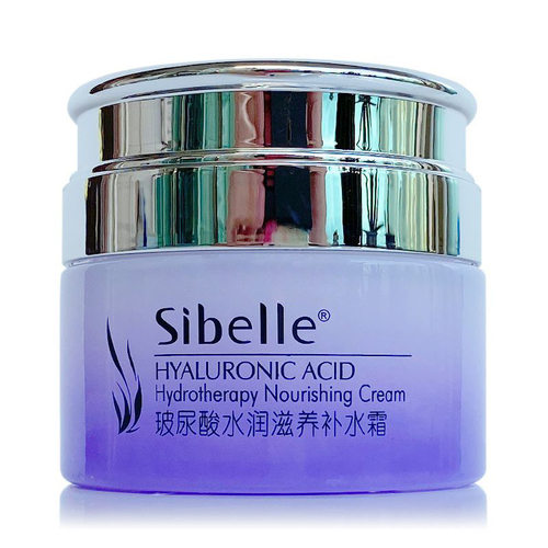 四季美人SIBELLE玻尿酸水润滋养补水霜50G妙龄保湿霜锁水精华霜4
