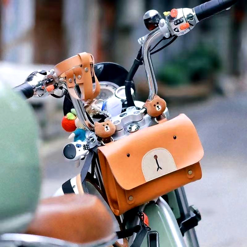 摩托电动电车挂物包前置置物兜挂兜收纳袋防水神器迷你可爱小挂包