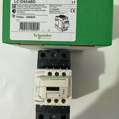 {议价}新款施耐德交直流接触器LC1D65ABDC LC1D40AB