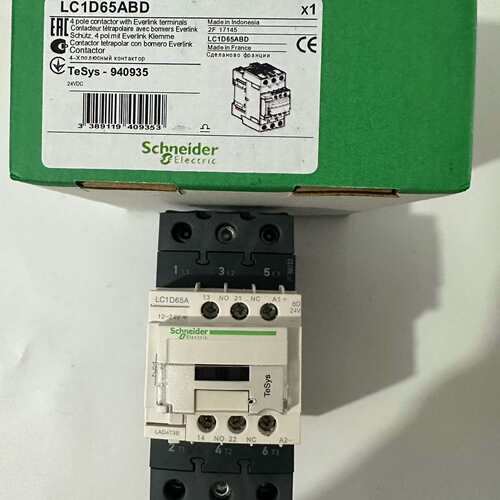 {议价}新款施耐德交直流接触器LC1D65ABDC LC1D40AB