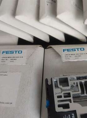 {议价}131362货号FESTO电磁阀 CPV14-M1H-2X3