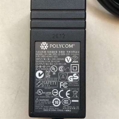 {议价}宝利通会议电话 SoundPoint 12V1A 电源适配