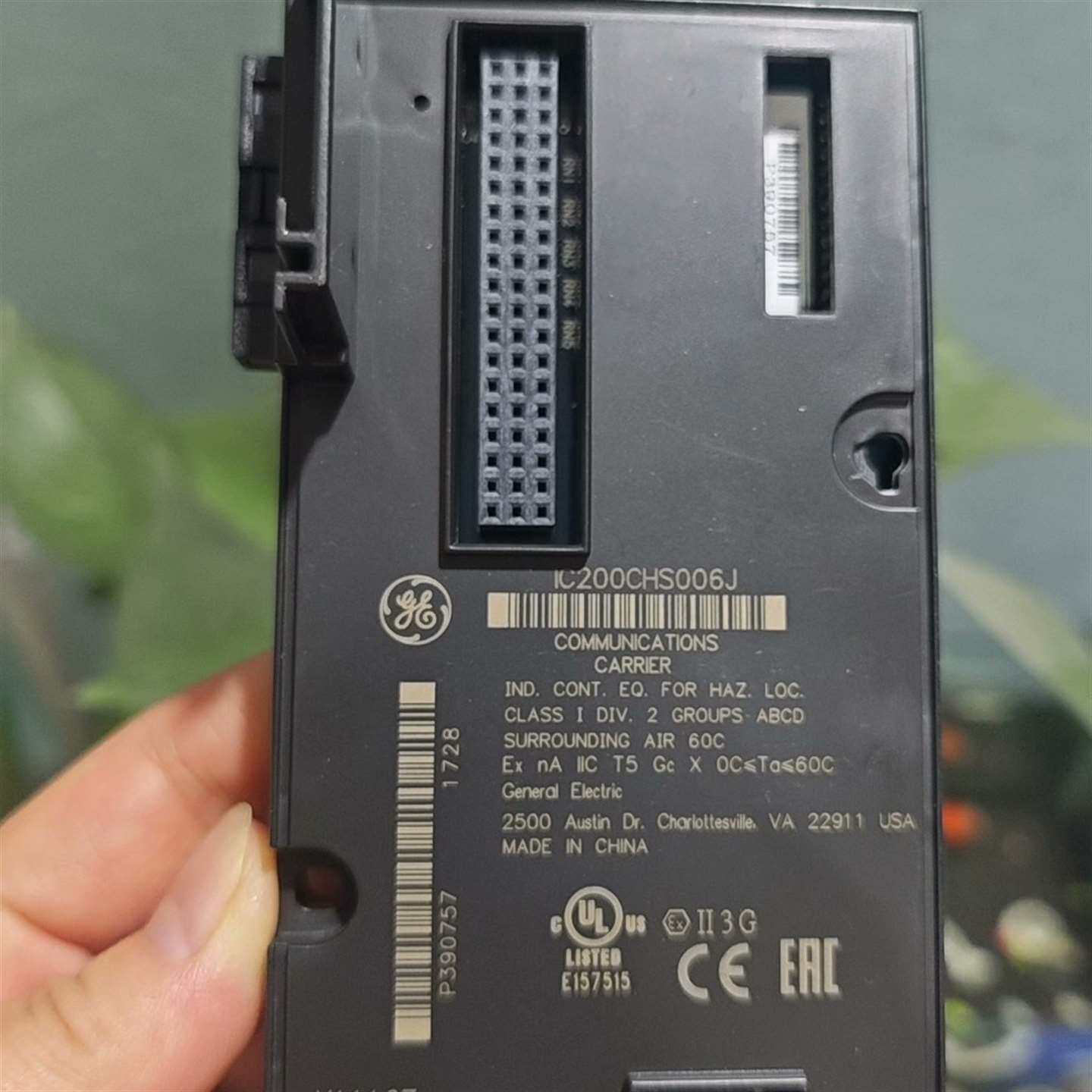 {议价}#电子元器件 美国GE模块IC200CHS006J