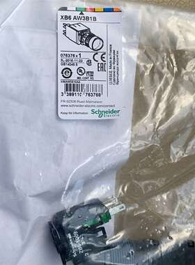 {议价}带灯按钮开关XB6AW3B1B 绿色DC24V带灯按钮