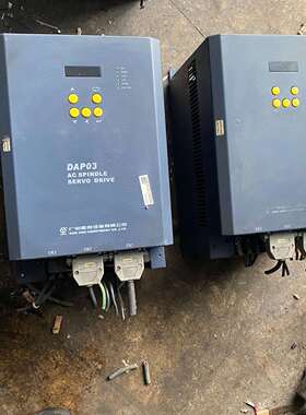 {议价}广州数控5.5KW伺服主轴驱动器型号:DAP03-0